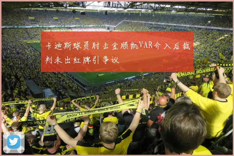 卡迪斯球员肘击金顺凯VAR介入后裁判未出红牌引争议